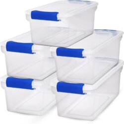 SmartStore Clear Plastic Storage Boxes